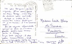 CPA Paris View On the Sight of Our Lady