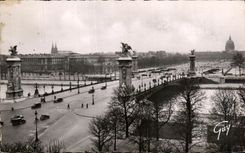 CPA Paris And Its Wonders the Bridge Alexandre Ill And the Esplanade of Invalides