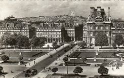 CPA Paris And Its Wonders the Monmartre Hillock Seen of the Palate of Louvre