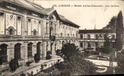 CPA Limoges Museum Adrien Dubouche Gardens