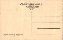 CPA Collegial Brussels S Michel Gudule Seen external