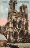 CPA Rheims in the Ruins after the Retirement of the Germans