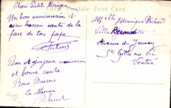 CPA Fantaisie Flowers horseshoe