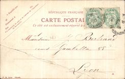 CPA florece Jonque (el dibujo con la mano)