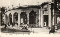 CPA Vichy Le Pavillon de la Source des Celestins