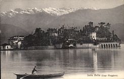 CPA Isola balo Lago Maggiore