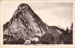 CPA Thones the Hotel of Trusting and the Rock of Thones