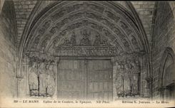 CPA Mans Church of the Seam the Tympanum