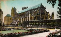 CPA Bourges la catedral