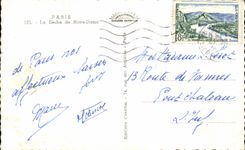 CPA Paris the Arrow of Notre Dame