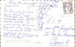 CPSM Souvenir De Biarritz 