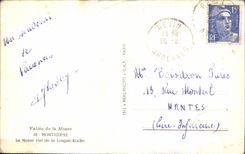 CPA Valley of the Meuse Montherme the Meuse Seen Of the Long Rock