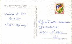 CPA View Of Treport And the François Quay First