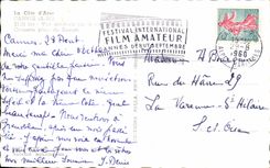 CPA Cannes View On Croiseite Taken of Saquet