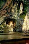 CPA Lourdes Caves Miraculous