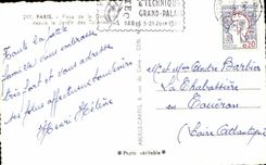 CPA Paris Places Harmony since the Garden of Tileries