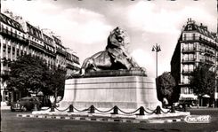 CPA Paris el leon de Befort