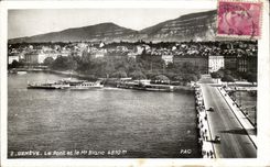 CPA Geneva the Bridge and the White