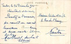 CPA Bonne Annee Oiseaux