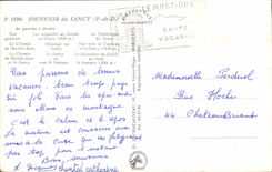 CPA Souvenir Of Sancy