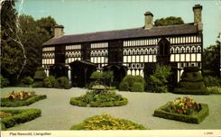 MODERN CARD plas Newydd Llangollen