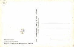 CPSM Rocamadour La Vierge Miraculeuse 