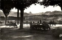 CPSM Pau Boulevard Of the Pyrenees