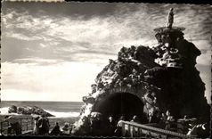 CPSM Biarritz Le Rocher