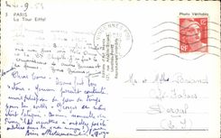 CPA Paris La tour Eiffel