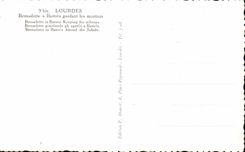 CPA Lourdes Befnadette has Bartres Keeping the Sheep Wolf