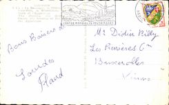 CPA Lourdes the basilica the cave and the strong castle