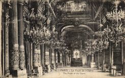 CPA Paris el hogar de la opera