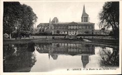 CPA Lisieux el museo visto del jardin publico