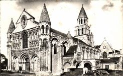 CPA Poitiers Church Notre Dame la grande