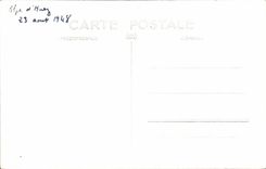 CPA Mountain of Large Russet-red the Lake Besson