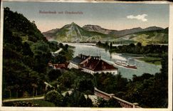 CPA Rolandseck mit Drachenfels