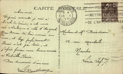 CPA Versailles Large Water the Basin of Neptune