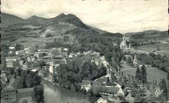 CPA Lourdes Seen from of the Castle Fort
