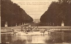 CPA Versailles the Park Allee Royal and Basin of Apollo