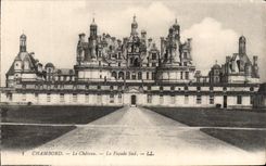 CPA Chambord Le Chateau La Facade Sud