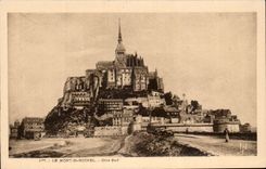 CPA the Mount St Michel Southern part