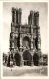 CPA Rheims the Cathedral