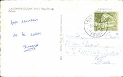 CPA Lausanne Ouchy Hotel Beau Rivage Palace