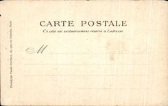 CPA Paris Statue Of the Bouillot Sergeant