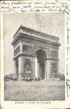 CPA Paris L'Arc de Triomphe