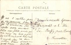 CPA Paris Panorama of Versailles