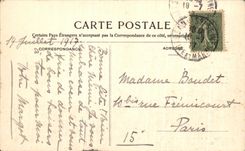 CPA Foret De Fontainebleau Chaos of the throats of Franchard