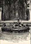 CPA Versailles Seen in the Park the Basin the Spring of Fontain Flora off Flora