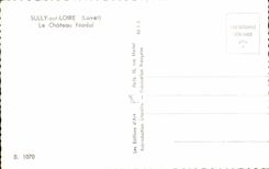 CPSM Sully On the Loire the Feudal Castle