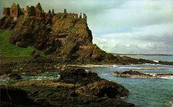 MODERN CARD Dunluce Castle Antrim